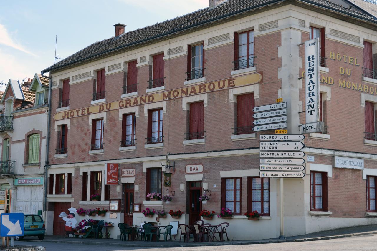 Hotel Du Grand Monarque Varennes-en-Argonne Exterior foto